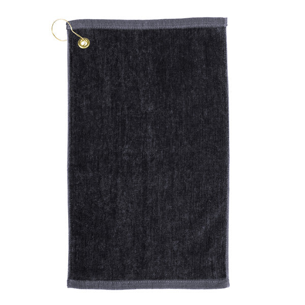 Custom Mid-Weight Velour Golf Towel - Color (Q281322) - Golf