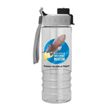 24 Oz. Salute Bottle - Quick Snap Lid - FC Imprinted with Logo (Q282722)