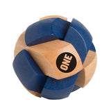 Wooden Soccer Ball Puzzle Imprinted with Logo (Q286622)