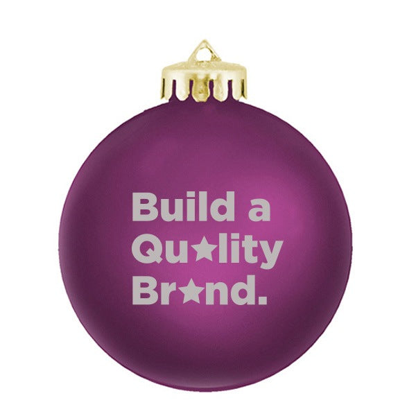 Custom Round Shatterproof Ornaments (3.25"D) (Q290311) Ornaments with