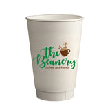16 Oz. Insulated Digital Paper Cups Imprinted with Logo (Q301111)