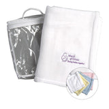30 x 40 Ultra Soft Micro Fleece Baby Blanket Imprinted with Logo (Q306211)