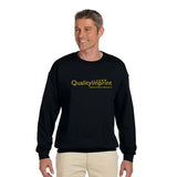 F260 Hanes 9.7 oz. Ultimate Cotton® 90/10 Fleece Crew Imprinted with Logo (Q306465)