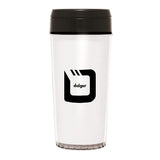 16 Oz. Elite Insert Insulated Tumbler Imprinted with Logo (Q309422)