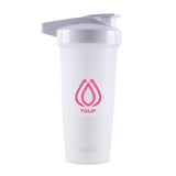 28 Oz. ACTIV Shaker Bottle - White Imprinted with Logo (Q309522)