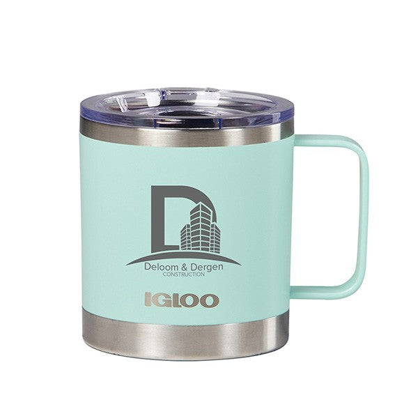IGLOO Stainless Steel Coffee Mug Cup with Handle, 12 Oz Double Wall  Insulated