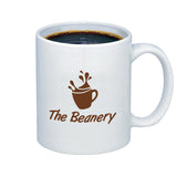 Ceramic Budget Mug (11 oz.) Imprinted with Logo (Q316311)