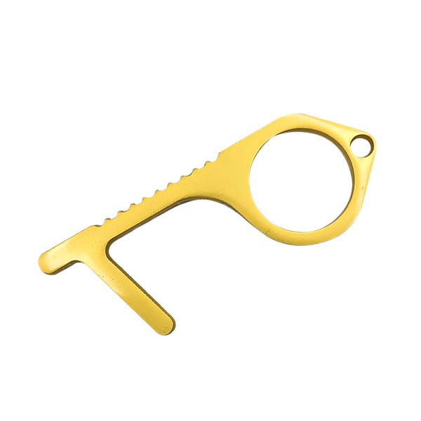 Custom Touch Free Safety Key Chain Door Opener (Q318011) No Touch Tools with Logo Quality