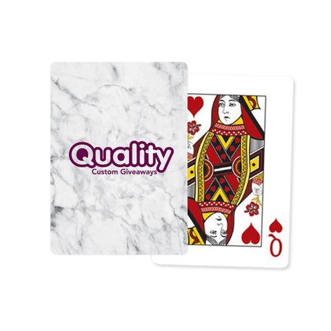 Theme Backs Playing Cards - Marble (Q318911)