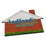 House-Shaped Mousepads Imprinted with Logo (Q321665)