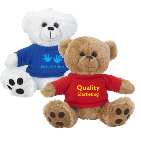 Big Paw Bear with Shirt (8.5" ) (Q323411)