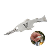 NITE IZE® DOOHICKEY™ Fishkey Key Chain Imprinted with Logo (Q328211)