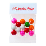 Header Bags with Gumballs (1 oz.) Imprinted with Logo (Q334511)