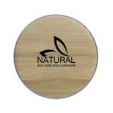 Natural Wireless Chargers Imprinted with Logo (Q346911)