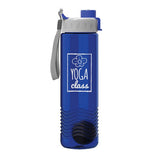 24 Oz. Shaker Bottle - Quick Snap Lid Imprinted with Logo (Q348111)