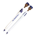 Officer Smilez Pens - Dark Tone Imprinted with Logo (Q357811)