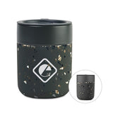 12 Oz. W&P Porter Mug - Charcoal Terrazzo Imprinted with Logo (Q362622)