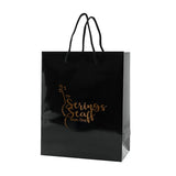 Color Gloss Laminated Tote Imprinted with Logo (Q36340)