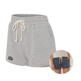 Boxercraft - Women’s Enzyme-Washed Rally Shorts Imprinted with Logo (Q365011)