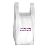 40GSM Non-Woven Everyday Grocery Shopping Tote Bag (12” W x 22.5” H) Imprinted with Logo (Q37165)