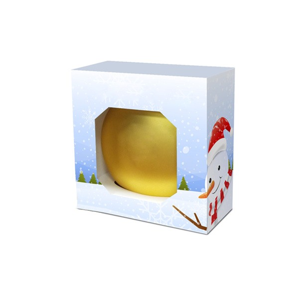 Ornament With Custom Window Box Ornaments with Logo Q371711 QI