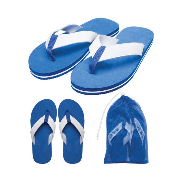 Custom Deluxe Flip Flops (Q378811) - Footwear with Logo