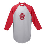 Augusta Youth 3/4 Sleeve Baseball Shirt Imprinted with Logo (Q378911)