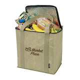 Koozie® Insulated Zippered Grocery Tote Bags Imprinted with Logo (Q386311)