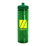 24 Oz. Slim Fit UpCycle RPET Bottle - Push-Pull Lid Imprinted with Logo (Q391722)