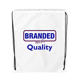 Ventoux 210D Polyester Drawstring Cinch Backpacks - Full Color Imprinted with Logo (Q395711)
