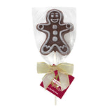 Gingerbread Man Holiday Lollipops Imprinted with Logo (Q414511)