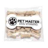 Mini Dog Bones in Bag with Bone Magnet Imprinted with Logo (Q439811)