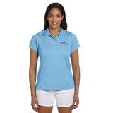 Harriton Ladies' 4 oz. Polytech Polo Imprinted with Logo (Q439865)