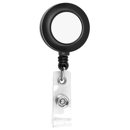 Round Retractable Badge Reel (30�€? CORD) - Badge Holders with Logo -  Q44337 QI
