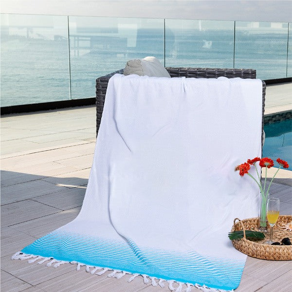 Custom Antalya Terry Peshtemal Beach Towel (Q444211) Towels with Logo