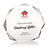 Acrylic Pioneer Full Color Award Imprinted with Logo (Q446611)