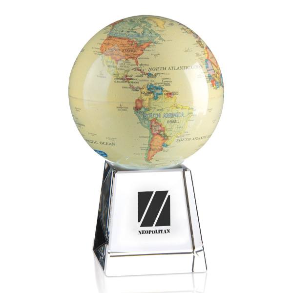 Custom Mova® Globe (Q446622) - Crystal Awards with Logo