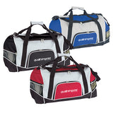 Tri-Pocket Sport Duffel Bag Imprinted with Logo (Q447311)
