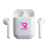 Tustin True Wireless Stereo Earbuds Imprinted with Logo (Q447422)