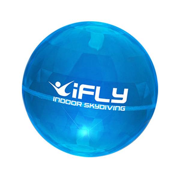 Super Sized Blue Air Bounce Balls With Leds (Q449911)