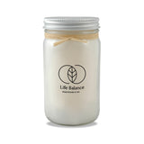 8 Oz. Mason Jar Candle With Lid Imprinted with Logo (Q451211)