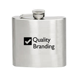 Flask (5 oz) Imprinted with Logo (Q454165)