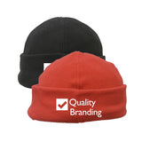 Micro Fleece Beanie Imprinted with Logo (Q45547)