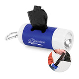 Poop And Light Waste Bag Dispensers With Led Flashlight Imprinted with Logo (Q457711)