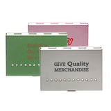 Aluminum Elegant Compact Mirrors Imprinted with Logo (Q461511)