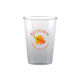 7 Oz. Clear Hard Plastic Cup Imprinted with Logo (Q462211)