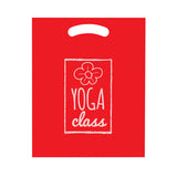Fold Over Die Cut Plastic Bag (12
