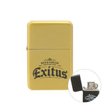 Oil Flip Top Wick Style Lighters Imprinted with Logo (Q467711)