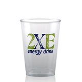 7 Oz. Clear Hard Plastic Cup Imprinted with Logo (Q472211)