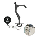 No Contact Keychain - Nylon Imprinted with Logo (Q472322)